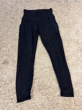 lululemon athletica Black Sculpting High-Rise Leggings